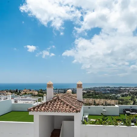 Paraiso Pueblo - 3br With Panoramic Views And 7 Pools Estepona